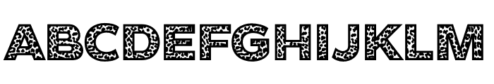 Cheetah Font UPPERCASE