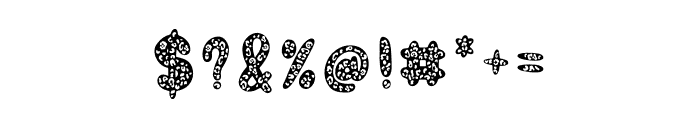 CheetahMania-Regular Font OTHER CHARS