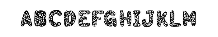 CheetahMania-Regular Font UPPERCASE