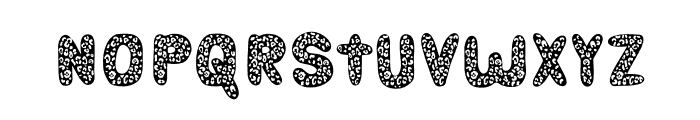 CheetahMania-Regular Font UPPERCASE