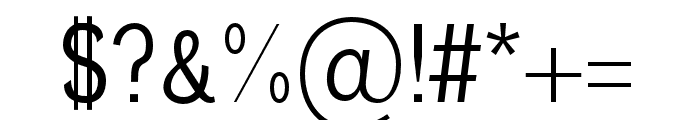Chelina-Medium Font OTHER CHARS