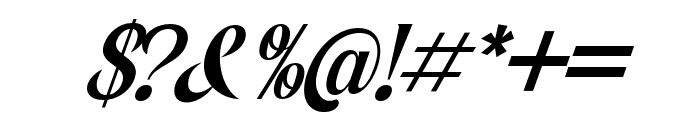 Chellinda-Regular Font OTHER CHARS