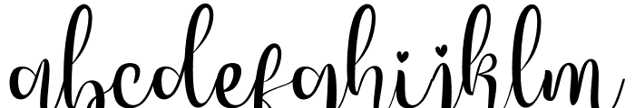 Chellsea Font LOWERCASE