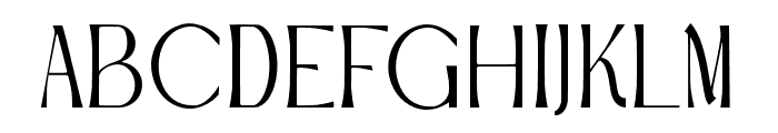 Chelmsford Regular Font UPPERCASE