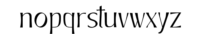 Chelmsford Regular Font LOWERCASE