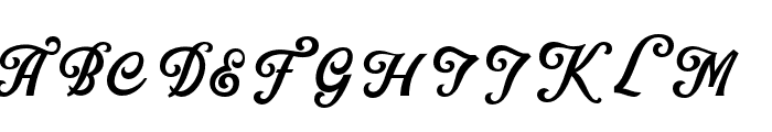 ChelseyDEMO-Regular Font UPPERCASE