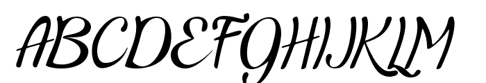 Cheltine Regular Font UPPERCASE