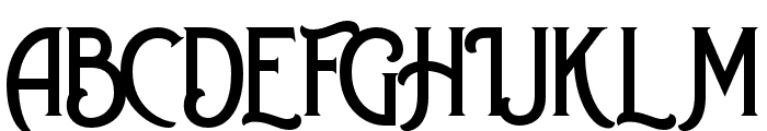 Chemvre-Regular Font UPPERCASE
