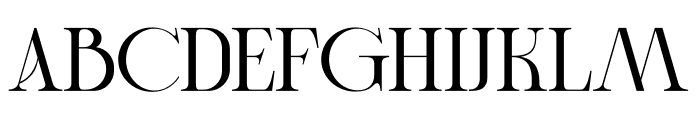 Cheqa-Regular Font UPPERCASE