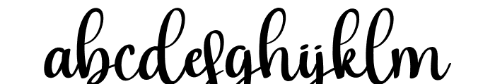 Cherful Font LOWERCASE