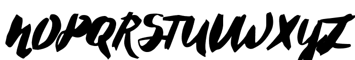 CherieBomb-Regular Font UPPERCASE