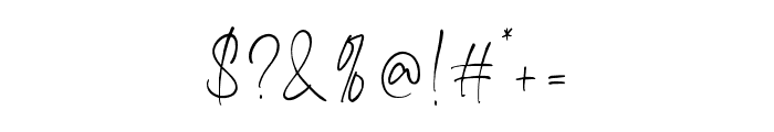 Cherishline-script Font OTHER CHARS