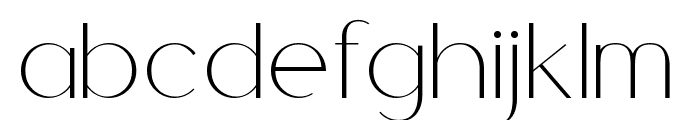 Cherla Regular Font LOWERCASE