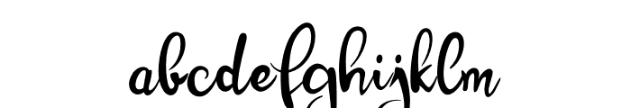 Cherlys Regular Font LOWERCASE