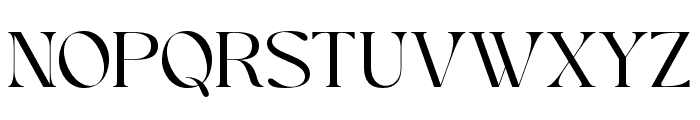Chermy Regular Font UPPERCASE