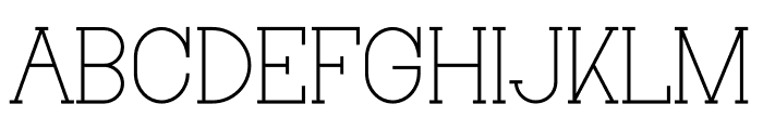 Cherol Serif Font UPPERCASE