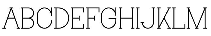 Cherol Serif Font LOWERCASE