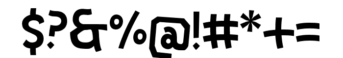 Cherybomb-Regular Font OTHER CHARS