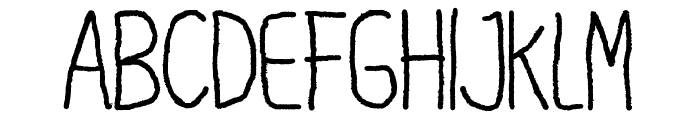 Cherynox Font UPPERCASE