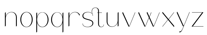 Chesalova Regular Font LOWERCASE