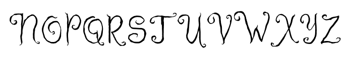 Cheshire Regular Font UPPERCASE