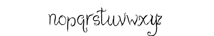 Cheshire Regular Font LOWERCASE