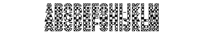 Chess Font UPPERCASE