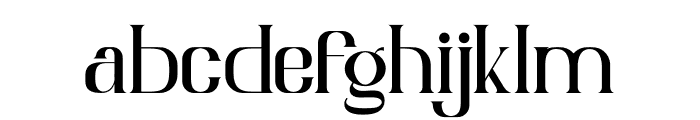 Chester Chesire Serif Font LOWERCASE