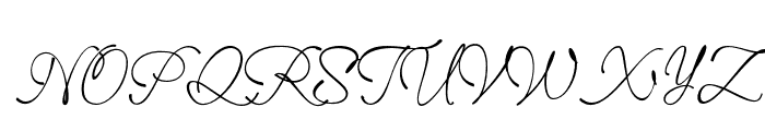Chester-Regular Font UPPERCASE