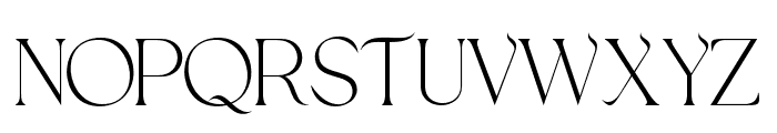 Chestra-Regular Font UPPERCASE