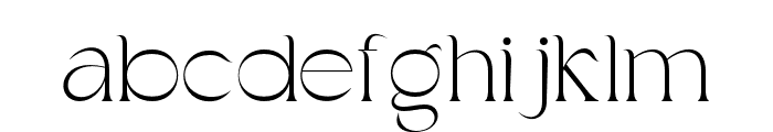 Chestra-Regular Font LOWERCASE