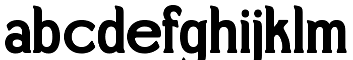 Cheto-Regular Font LOWERCASE