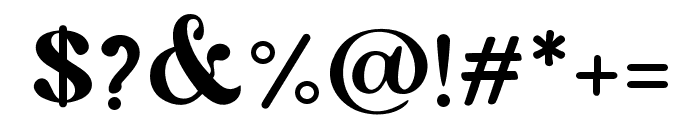 Chevita Regular Font OTHER CHARS
