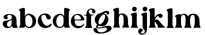 Chevita Regular Font LOWERCASE