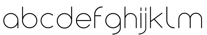 Chevrette Font LOWERCASE