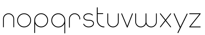 Chevrette Font LOWERCASE