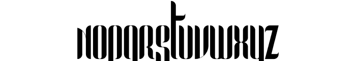 Cheyenne Font LOWERCASE