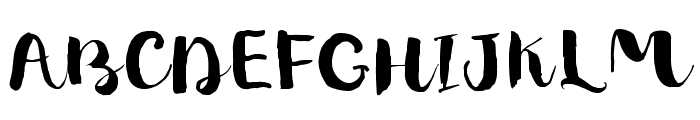 Chiagote Regular Font UPPERCASE