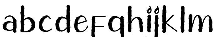 Chic Cat Font LOWERCASE