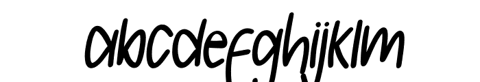 Chic Chicken Italic Font LOWERCASE