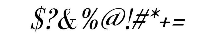 ChicStyle-Italic Font OTHER CHARS