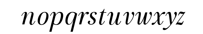 ChicStyle-Italic Font LOWERCASE