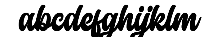 ChicagoAthletic-Script1 Font LOWERCASE