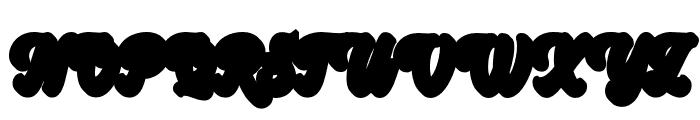 ChicagoAthletic-Script2 Font UPPERCASE