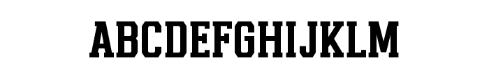 ChicagoAthletic-SlabSerif1 Font UPPERCASE