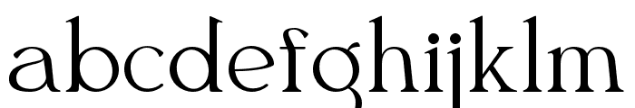 ChicagoMakers-ExtraLight Font LOWERCASE