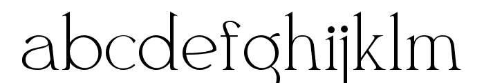 ChicagoMakers-Thin Font LOWERCASE