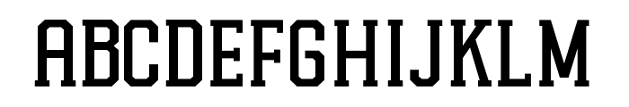 ChicagoShift-Regular Font UPPERCASE