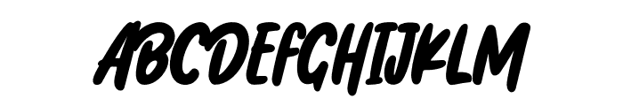 Chicharito Font UPPERCASE