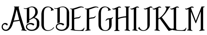 Chichilla Font UPPERCASE